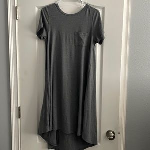 Solid grey Carly dress